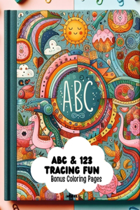 ABC 123 Tracing & Color