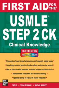 First Aid for the USMLE Step 2 Ck, Eighth Edition