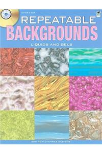 Repeatable Backgrounds: Liquids and Gels CD-ROM and Book