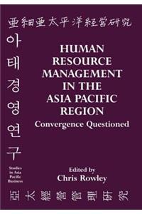 Human Resource Management in the Asia-Pacific Region