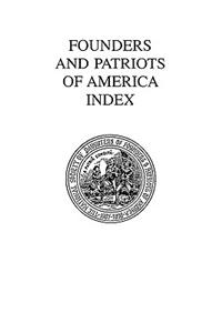 Founders and Patriots of America Index