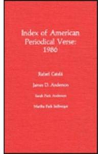 Index of American Periodical Verse 1986