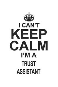 I Can't Keep Calm I'm A Trust Assistant
