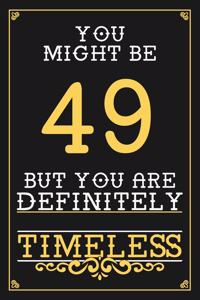 49th Birthday Journal