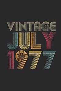 Vintage July 1977