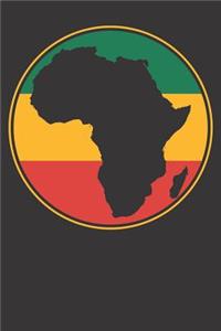 Africa Retro Gift Notebook