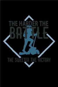 The harder the battle, the sweeter the victory