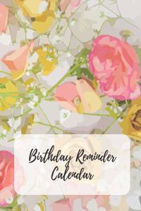 Birthday Reminder Calendar