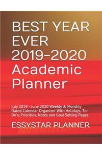 BEST YEAR EVER 2019-2020 Academic Planner
