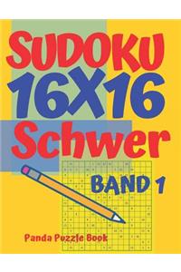 Sudoku 16x16 Schwer - Band 1