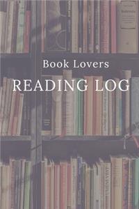 Book Lovers Reading Log