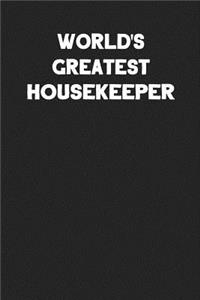 World's Greatest Housekeeper