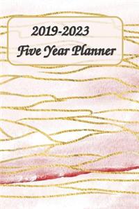 2019-2023 Five Year Planner 6x9