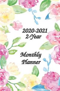 2020-2021 2-Year Monthly Planner 6x9