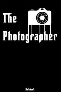 The Photographer: Notebook college book diary journal booklet memo composition book 110 sheets - ruled paper 6x9 inch