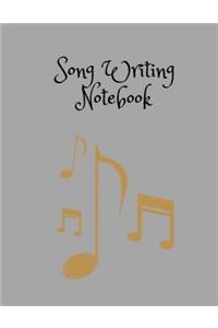 Song Writing Notebook
