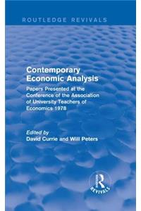 Contemporary Economic Analysis (Routledge Revivals)