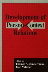 Development of Person-context Relations