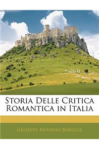 Storia Delle Critica Romantica in Italia