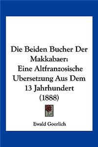 Beiden Bucher Der Makkabaer