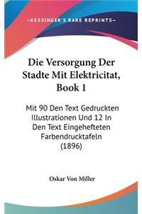 Die Versorgung Der Stadte Mit Elektricitat, Book 1