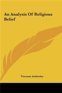 An Analysis of Religious Belief