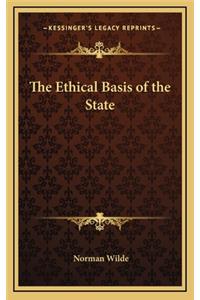 The Ethical Basis of the State