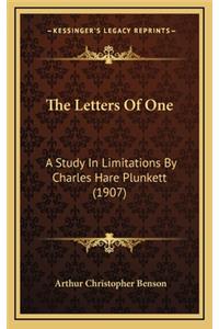 The Letters of One