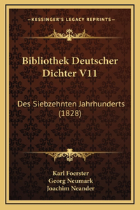 Bibliothek Deutscher Dichter V11