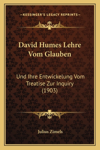David Humes Lehre Vom Glauben