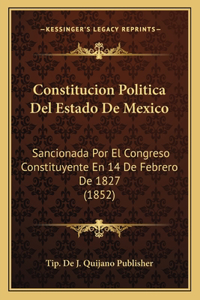 Constitucion Politica Del Estado De Mexico