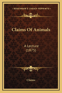 Claims Of Animals