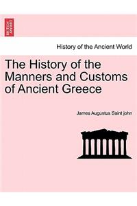 History of the Manners and Customs of Ancient Greece Vol. II.