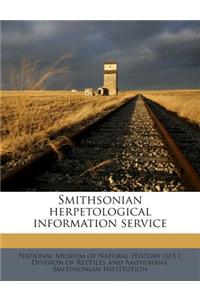 Smithsonian Herpetological Information Service