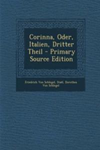 Corinna, Oder, Italien, Dritter Theil - Primary Source Edition