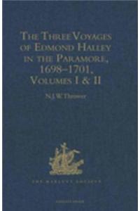 The Three Voyages of Edmond Halley in the Paramore, 1698–1701