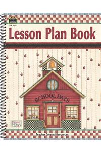 School Days Lesson Plan Book