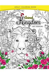 Animal Kingdom adult coloring book