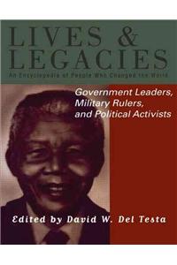 Government Leaders, Military Rulers and Political Activists