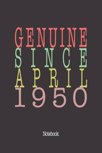 Genuine Since April 1950