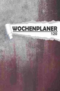 Wochenplaner Beton mit Rost