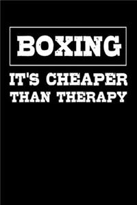 Boxing Cheaper Than Therapy