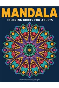 Mandala Coloring Books For Adults