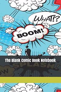 The Blank Comic Book Notebook