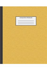 Composition Notebook