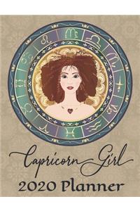 2020 Weekly Planner - Capricorn Girl