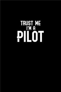 Trust me I'm a pilot: Hangman Puzzles - Mini Game - Clever Kids - 110 Lined pages - 6 x 9 in - 15.24 x 22.86 cm - Single Player - Funny Great Gift