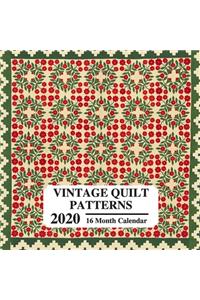 Vintage Quilt Patterns 2020