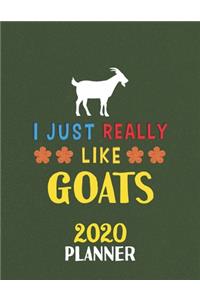 I Just Really Like Goats 2020 Planner