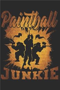 Paintball Notizbuch